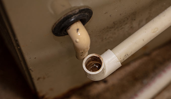 ac unit drain overflow