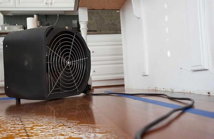 Water Damage Restoration Process in Billings & Columbus, MT