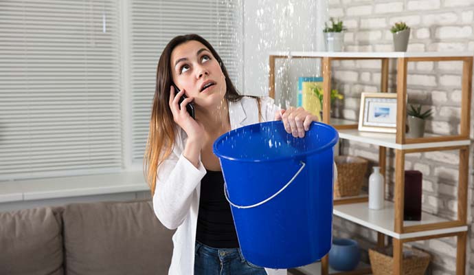 apartment water leak