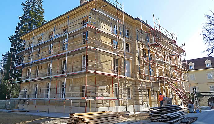 Building under construction