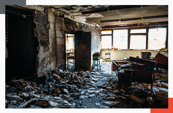 Restoration and Recovery After The Fire in Billings, MT