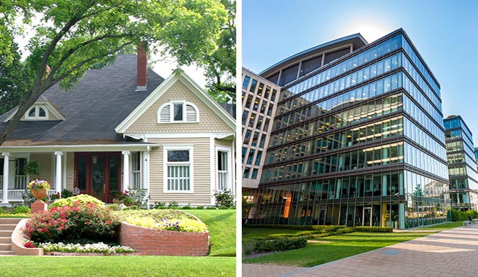 Collage of restored properties