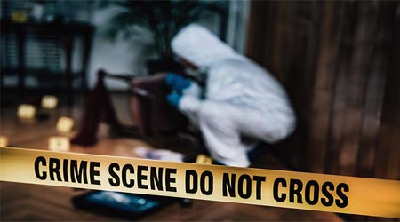 investing crime scene