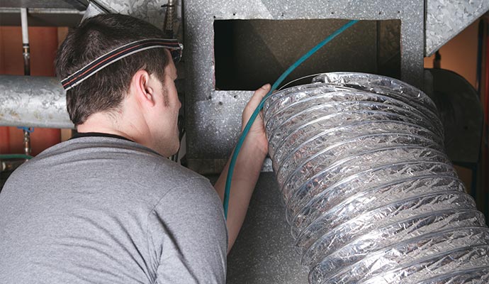 Duct replacement service