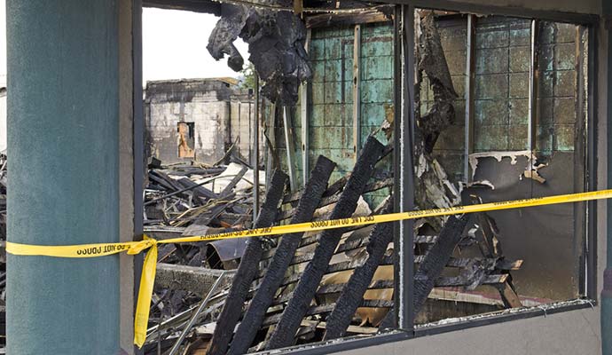 fire restoration process