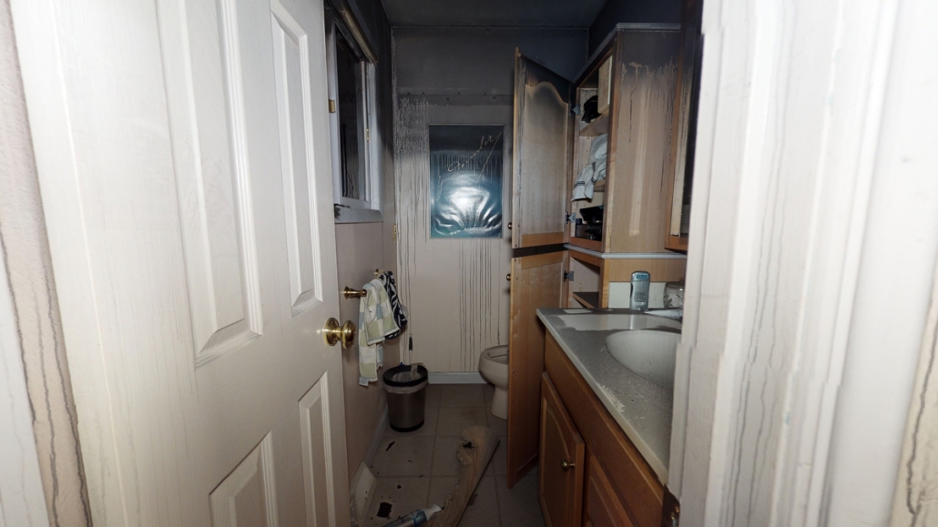 Plumbing Pipe Damaged Bathroom