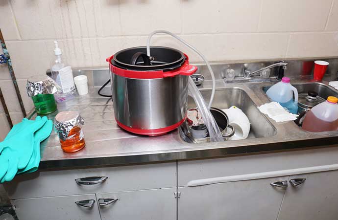 meth contaminated products