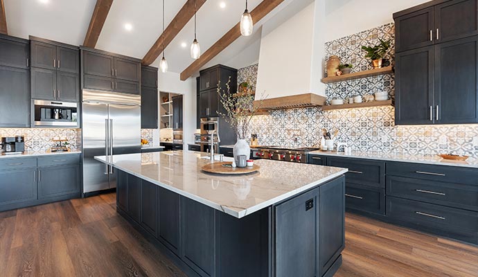 Modern kitchen interior