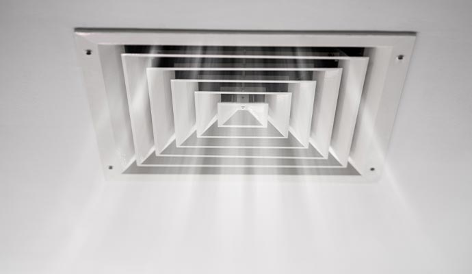 Clean hvac air duct ventilation