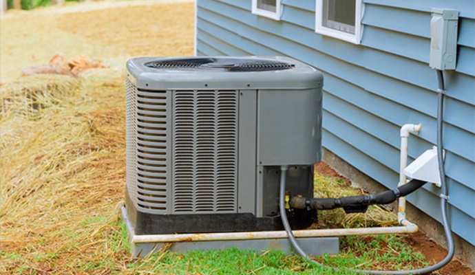 An outdoor ac unit