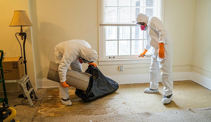 Professional trauma cleanup service