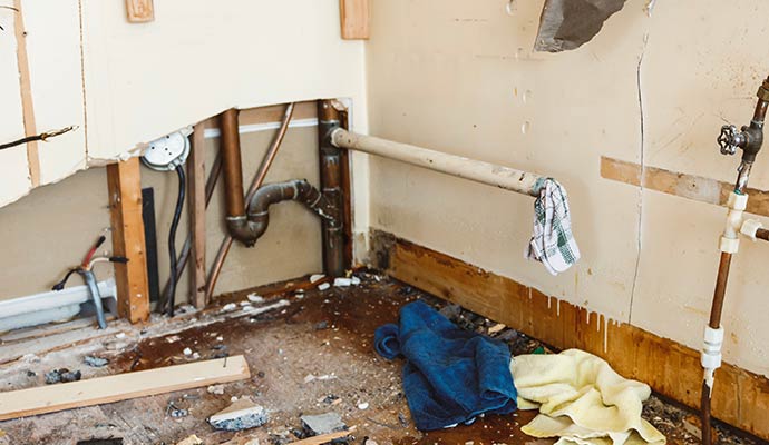 Water Line Break Cleanup in Billings, MT