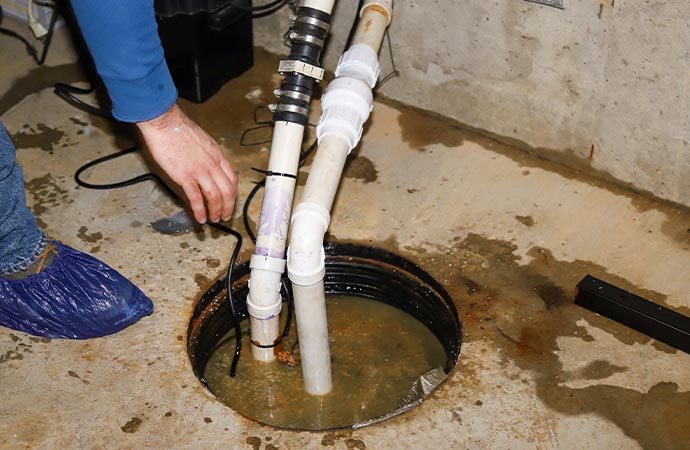 Water Damage from Sump Pump Overflow in Billings, MT