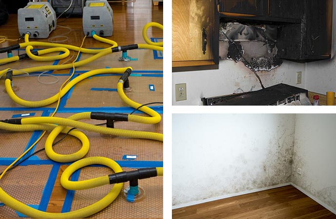 water damage fire damage mold damage restoration