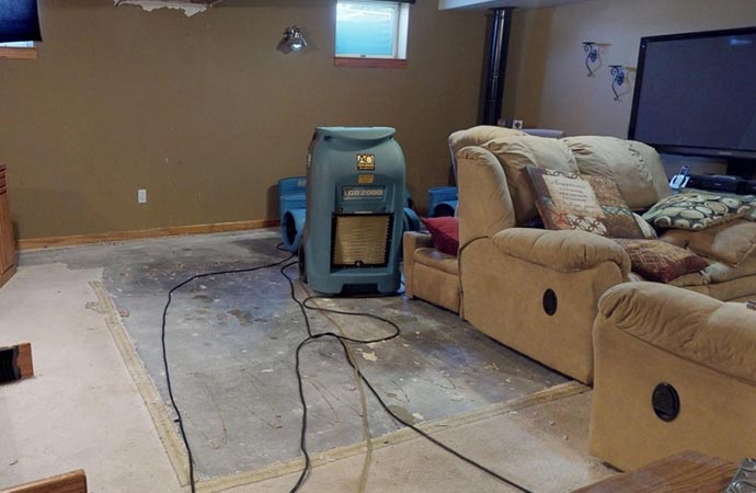 water damage restoration equipment