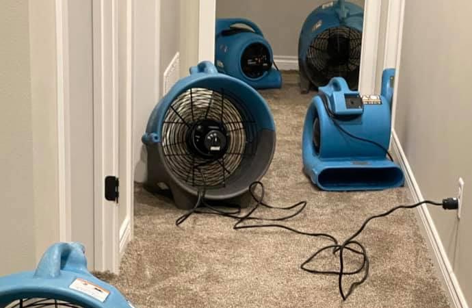 Water damage restoration equipment