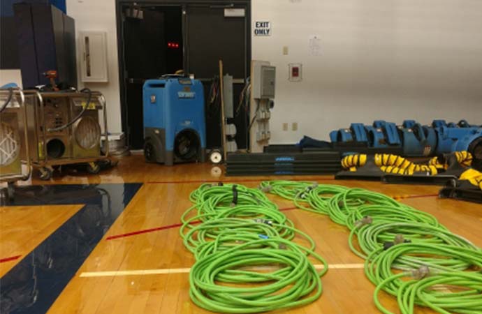 water damage restortation solltion