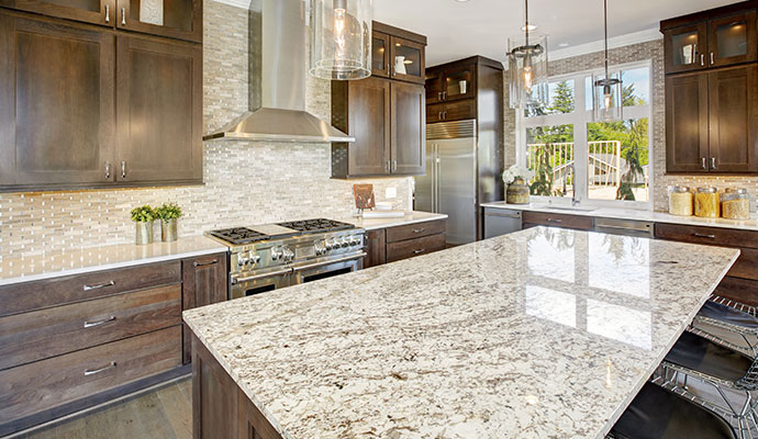 Clean countertop