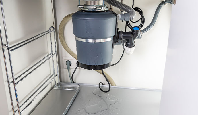 Garbage Disposal Leak Cleanup in Billings